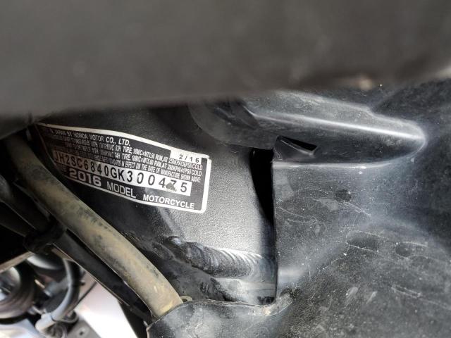 2016 HONDA GL1800 B - JH2SC6840GK300475