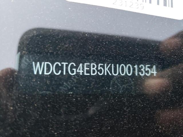 VIN WDCTG4EB5KU001354 2019 Mercedes-Benz GLA-Class,... no.12