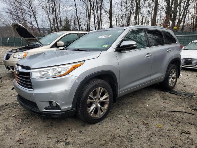 VIN 5TDJKRFH6FS211757 2015 Toyota Highlander, Xle no.1