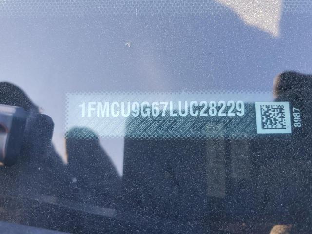 1FMCU9G67LUC28229 | 2020 FORD ESCAPE SE