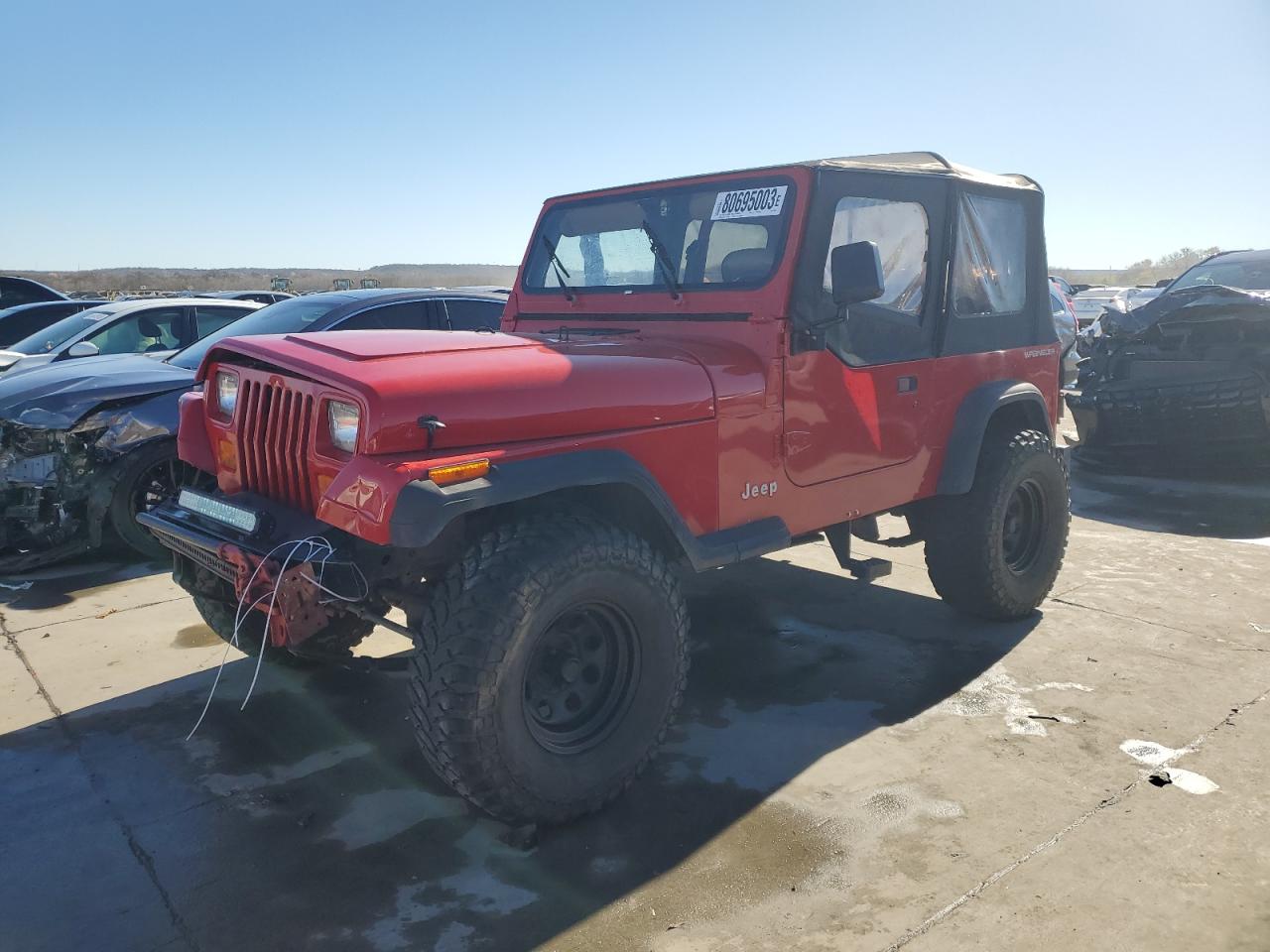 1j4fy19p2pp224083 1J4FY19P2PP224083 1993 Jeep Wrangler / Yj S