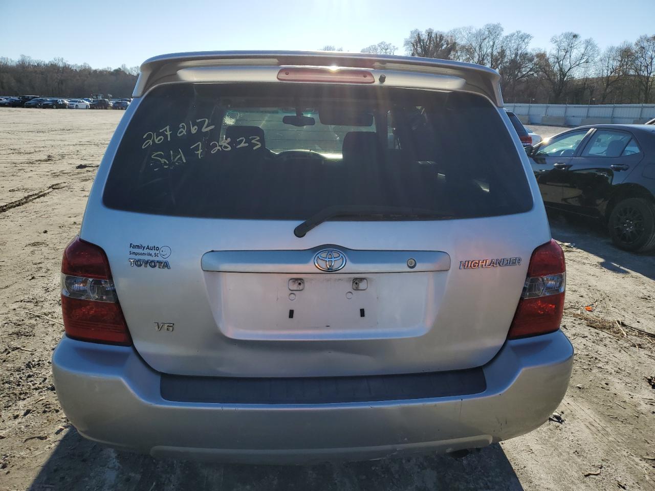 jtedp21ax50063433 JTEDP21AX50063433 2005 Toyota Highlander Limited
