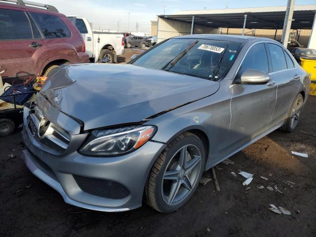 55SWF4KB8FU004823 | 2015 MERCEDES-BENZ C 300 4MAT