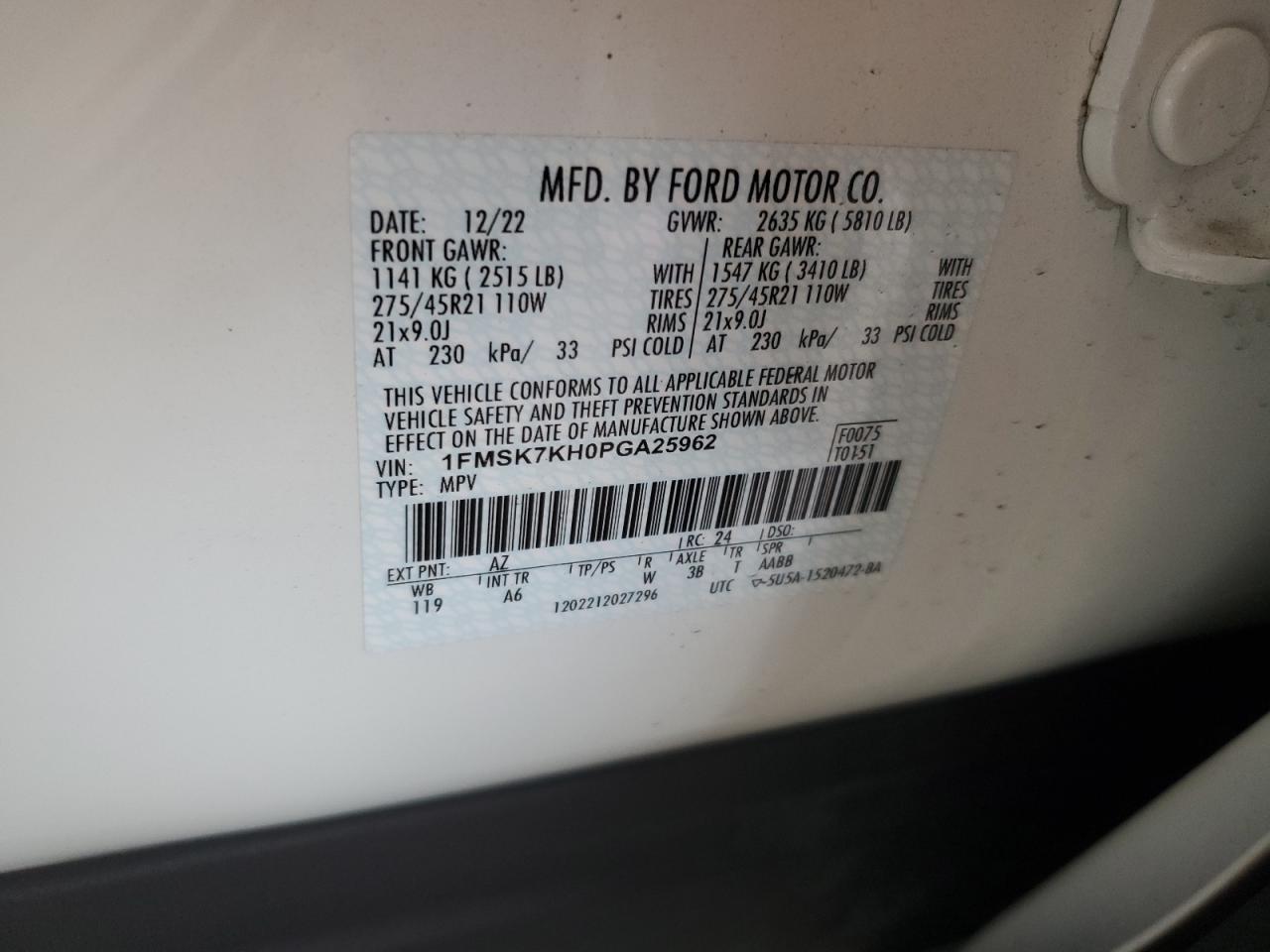 FORD EXPLORER ST-LINE