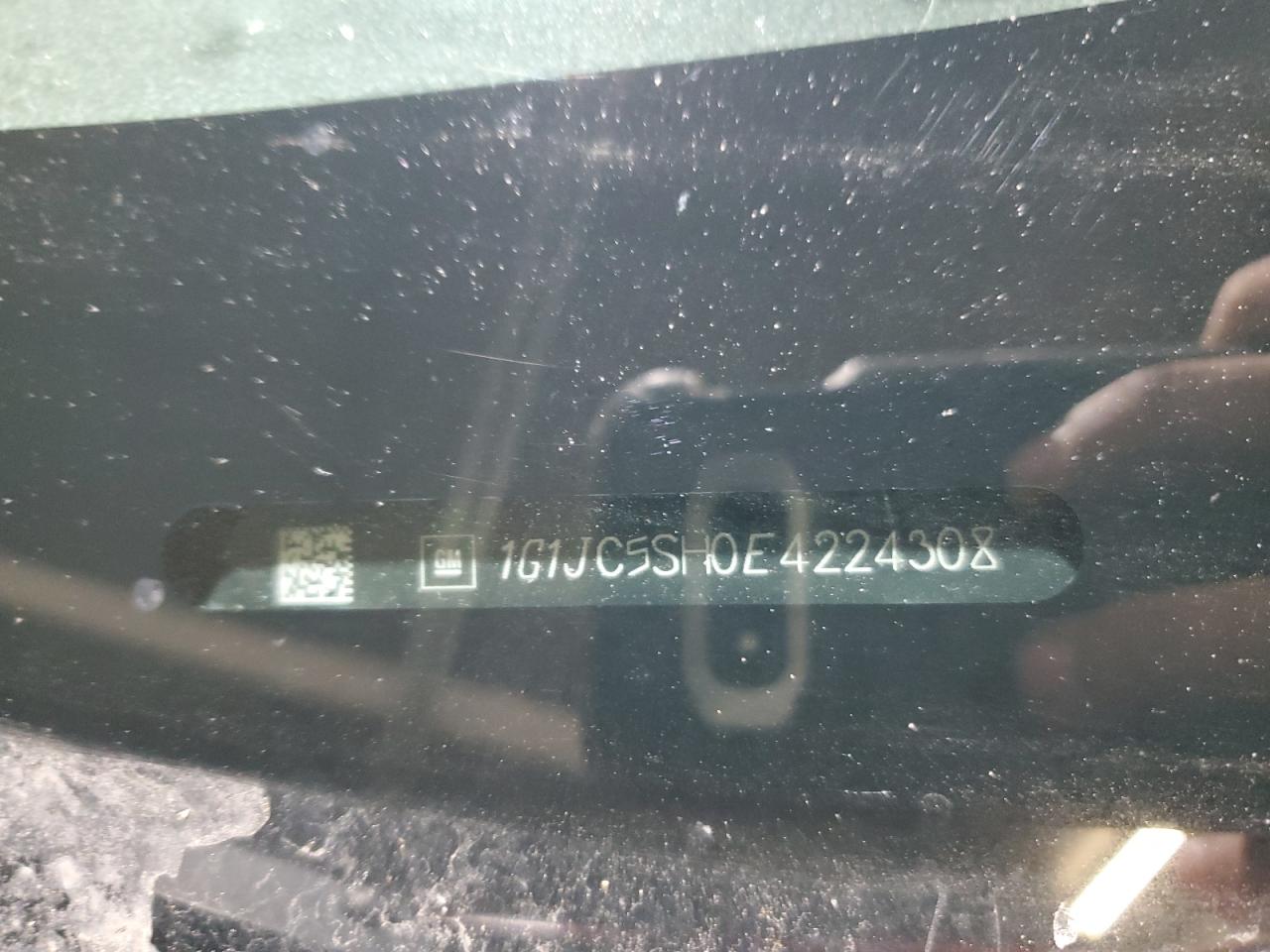 1G1JC5SH0E4224308 2014 Chevrolet Sonic Lt