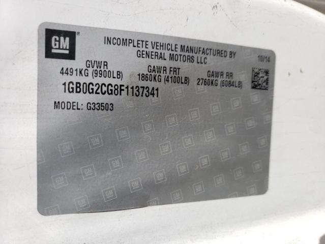 VIN 1GB0G2CG8F1137341 2015 CHEVROLET EXPRESS no.13