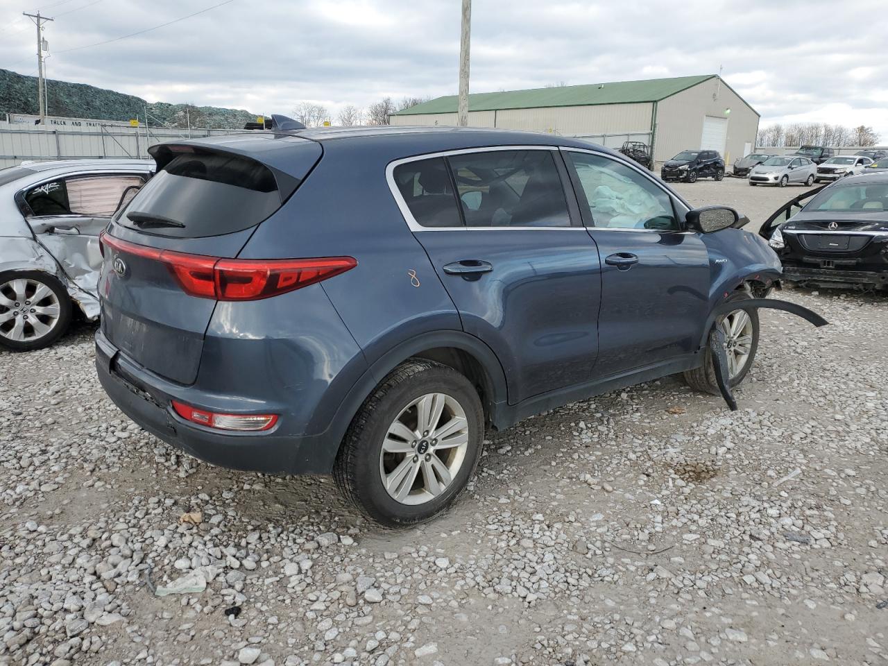 2018 Kia Sportage Lx vin: KNDPMCAC7J7338419