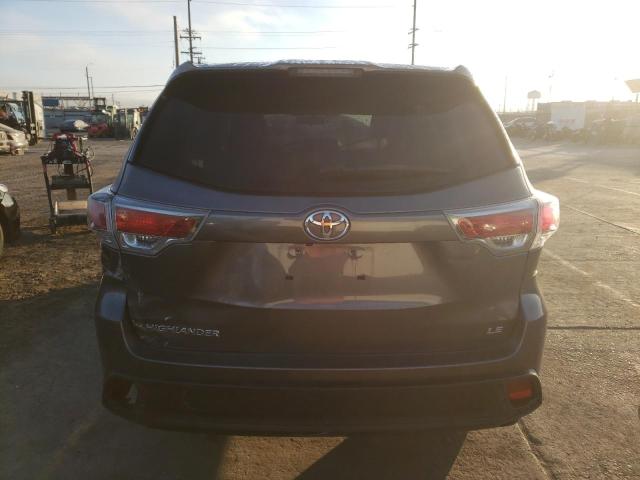 VIN 5TDZARFH0FS010524 2015 Toyota Highlander, LE no.6