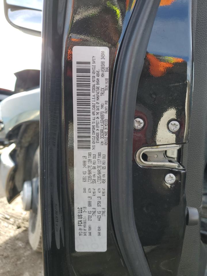 3C63RRLLXJG249973 2018 Ram 3500 Slt