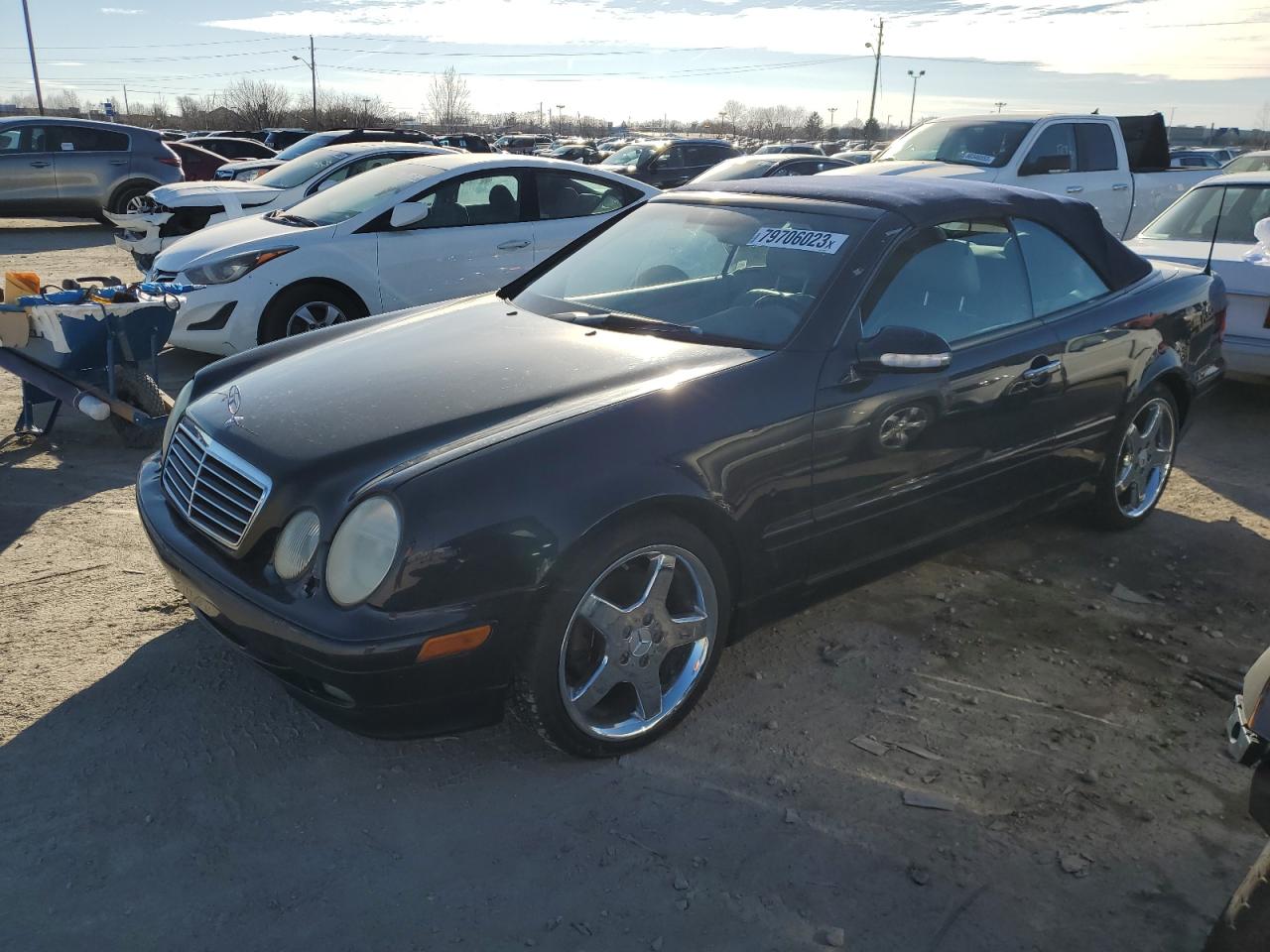 WDBLK65G21T076477 2001 Mercedes-Benz Clk 320