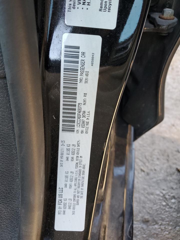 1C3CCCAB3FN693779 2015 Chrysler 200 Limited