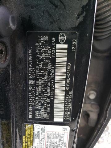 4T1BF30KX4U079648 | 2004 Toyota camry le