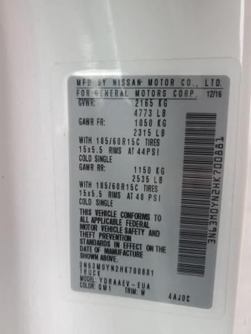 2017 CHEVROLET CITY EXPRE - 3N63M0YN2HK700881