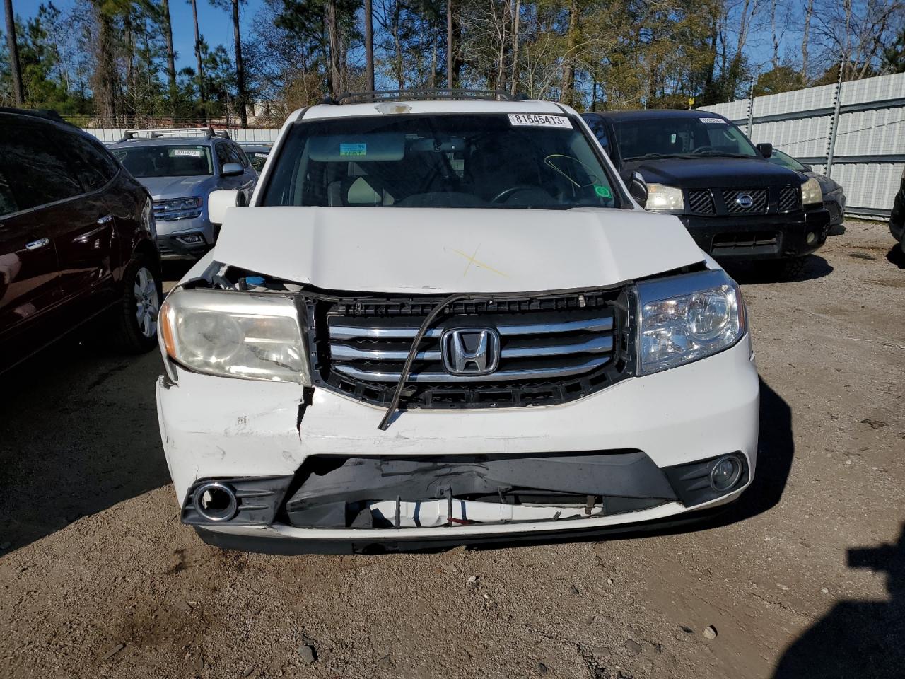 2013 Honda Pilot Exl vin: 5FNYF3H52DB002634