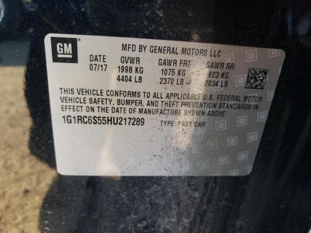 VIN 1G1RC6S55HU217289 2017 Chevrolet Volt, LT no.12