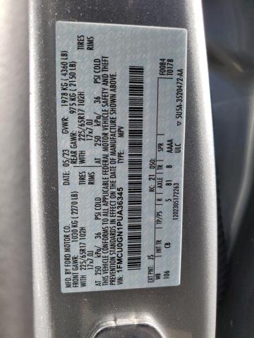 2023 FORD ESCAPE ACT 1FMCU0GN1PUA36345