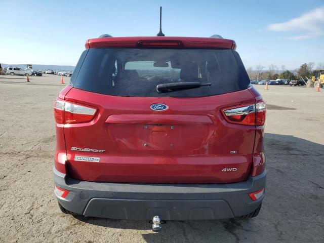 MAJ6P1UL8JC168281 | 2018 FORD ECOSPORT S