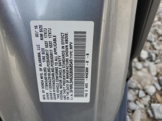 5FNRL5H63GB068549 | 2016 HONDA ODYSSEY EX