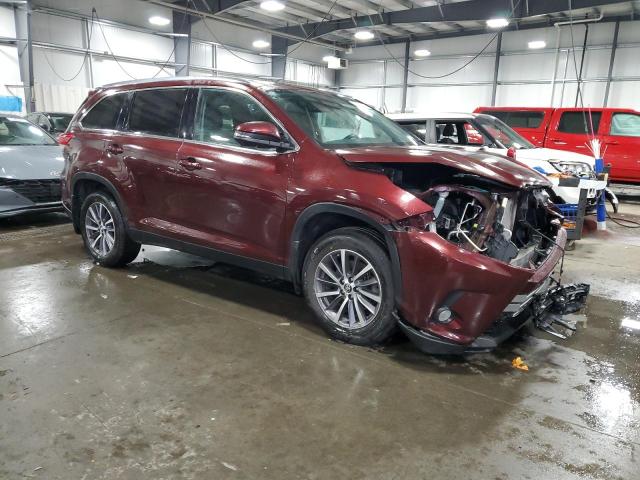 5TDJZRFH8KS717760 | 2019 TOYOTA HIGHLANDER