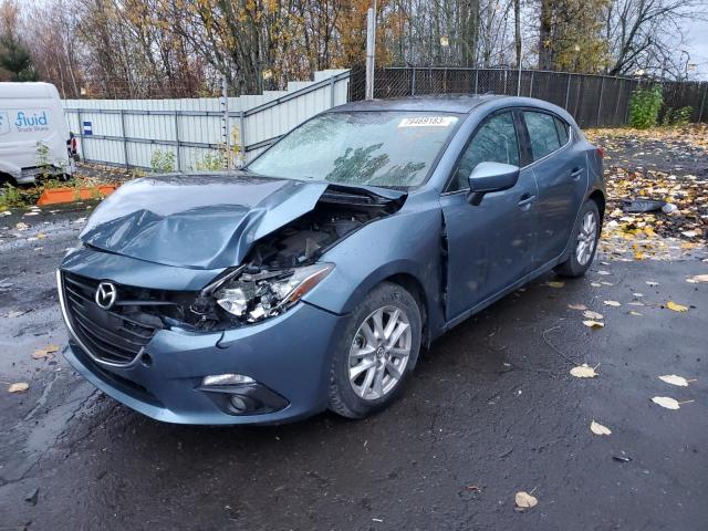 Lot #2348609988 2015 MAZDA 3 TOURING salvage car