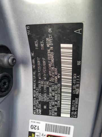 5TDYK3DC6FS684206 | 2015 TOYOTA SIENNA XLE