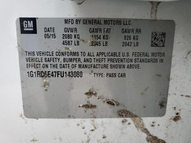 VIN 1G1RD6E47FU143080 2015 Chevrolet Volt no.13