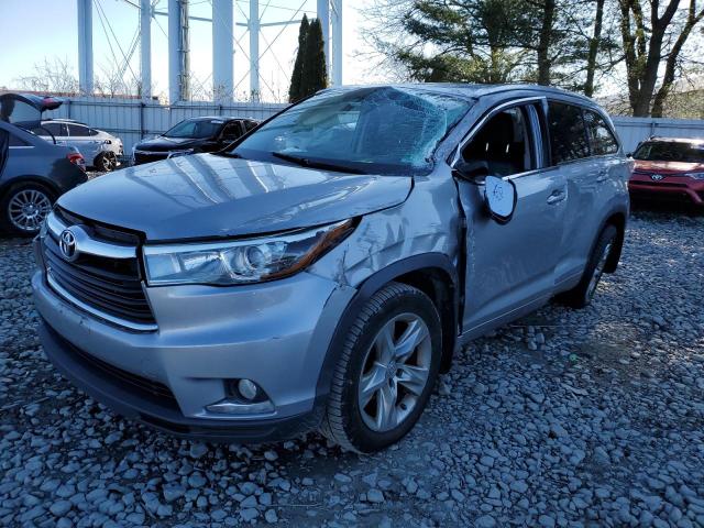 VIN 5TDDKRFH8ES023804 2014 Toyota Highlander, Limited no.1