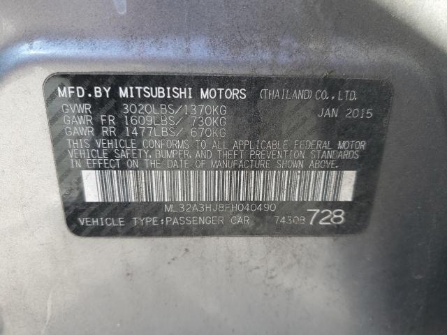 ML32A3HJ8FH040490 | 2015 MITSUBISHI MIRAGE DE