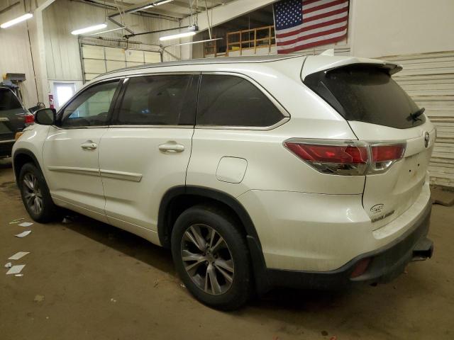 VIN 5TDJKRFH5ES029479 2014 Toyota Highlander, Xle no.2