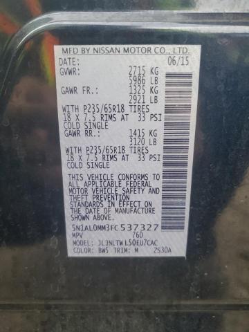 2015 INFINITI QX60 - 5N1AL0MM3FC537327