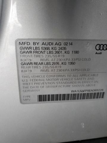 VIN WA1LFAFP9EA089228 2014 Audi Q5, Premium Plus no.12