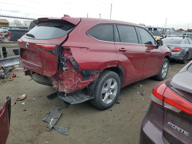 5TDBZRBHXLS021607 | 2020 TOYOTA HIGHLANDER