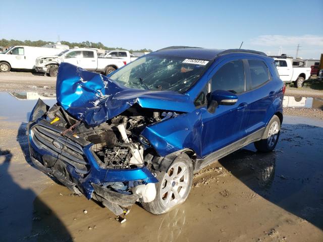Lot #2294423762 2020 FORD ECOSPORT S salvage car