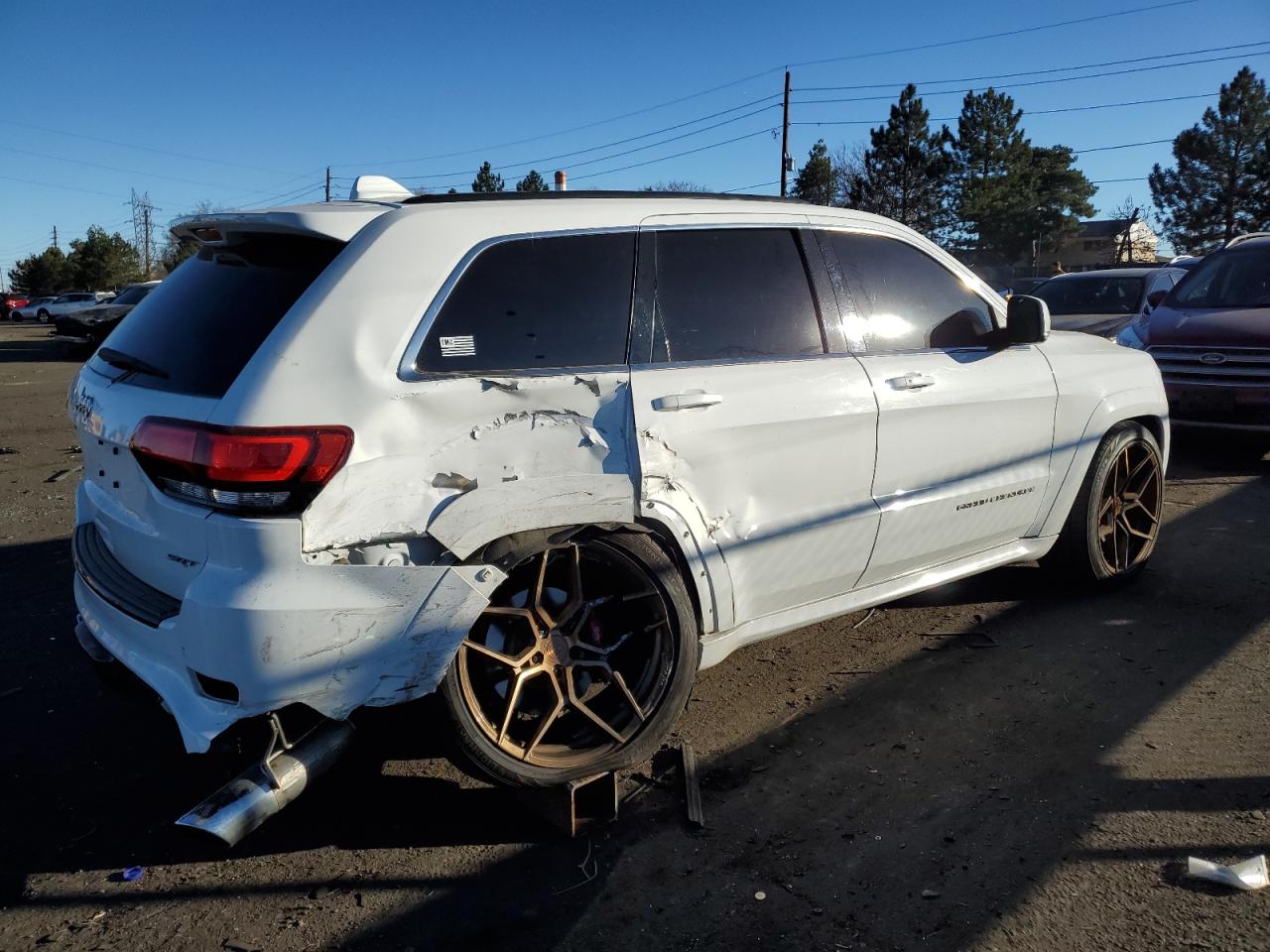 2015 Jeep Grand Cherokee Srt-8 vin: 1C4RJFDJ5FC887757