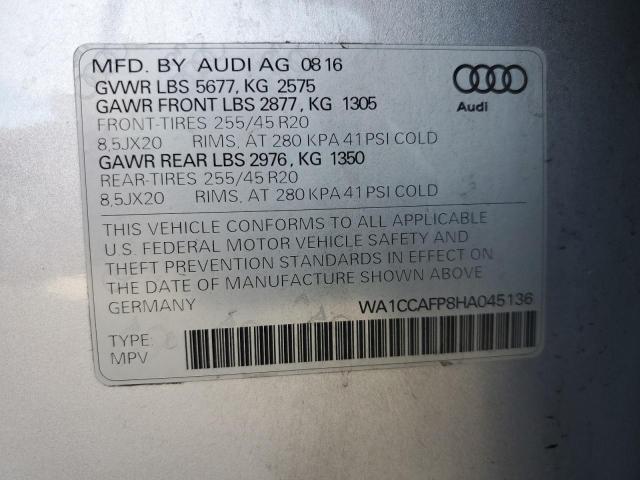 WA1CCAFP8HA045136 2017 AUDI SQ5 - Image 13