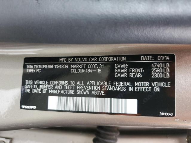 2015 VOLVO V60 PREMIE YV140MEB8F1194809
