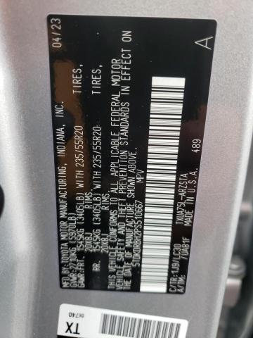 VIN 5TDKDRBH2PS510667 2023 Toyota Highlander, L no.13