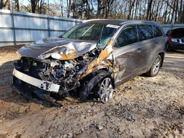 VIN 5TDKKRFH7FS044460 2015 Toyota Highlander, Xle no.1