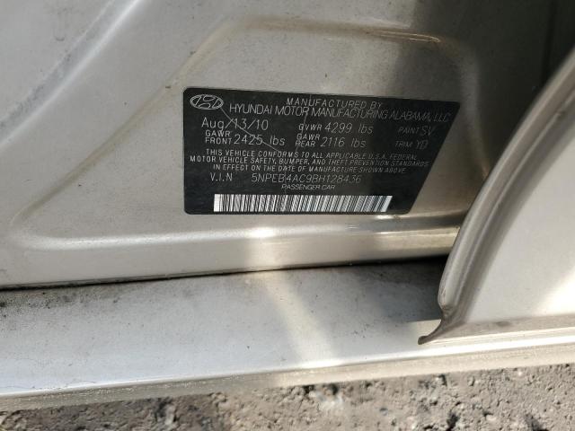 2011 Hyundai Sonata Gls VIN: 5NPEB4AC9BH128436 Lot: 78288443