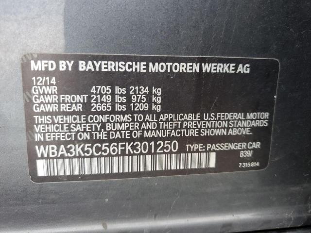 WBA3K5C56FK301250 | 2015 BMW 328 D XDRI