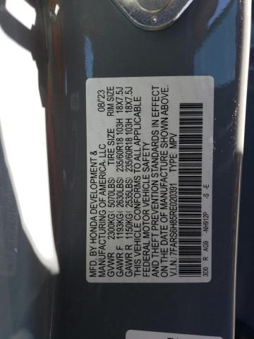 2024 HONDA CR-V SPORT - 7FARS6H85RE020391