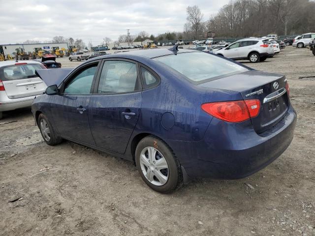 KMHDU4ADXAU874893 | 2010 Hyundai elantra blue