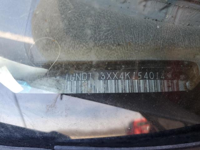 2004 Chevrolet Blazer VIN: 1GNDT13XX4K154014 Lot: 81746323