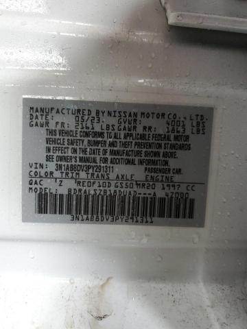 3N1AB8DV3PY291311 | 2023 NISSAN SENTRA SR