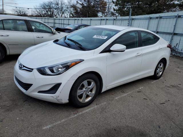 5NPDH4AE3EH461537 | 2014 HYUNDAI ELANTRA SE