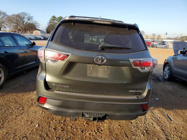 VIN 5TDJKRFH9ES048553 2014 Toyota Highlander, Xle no.6