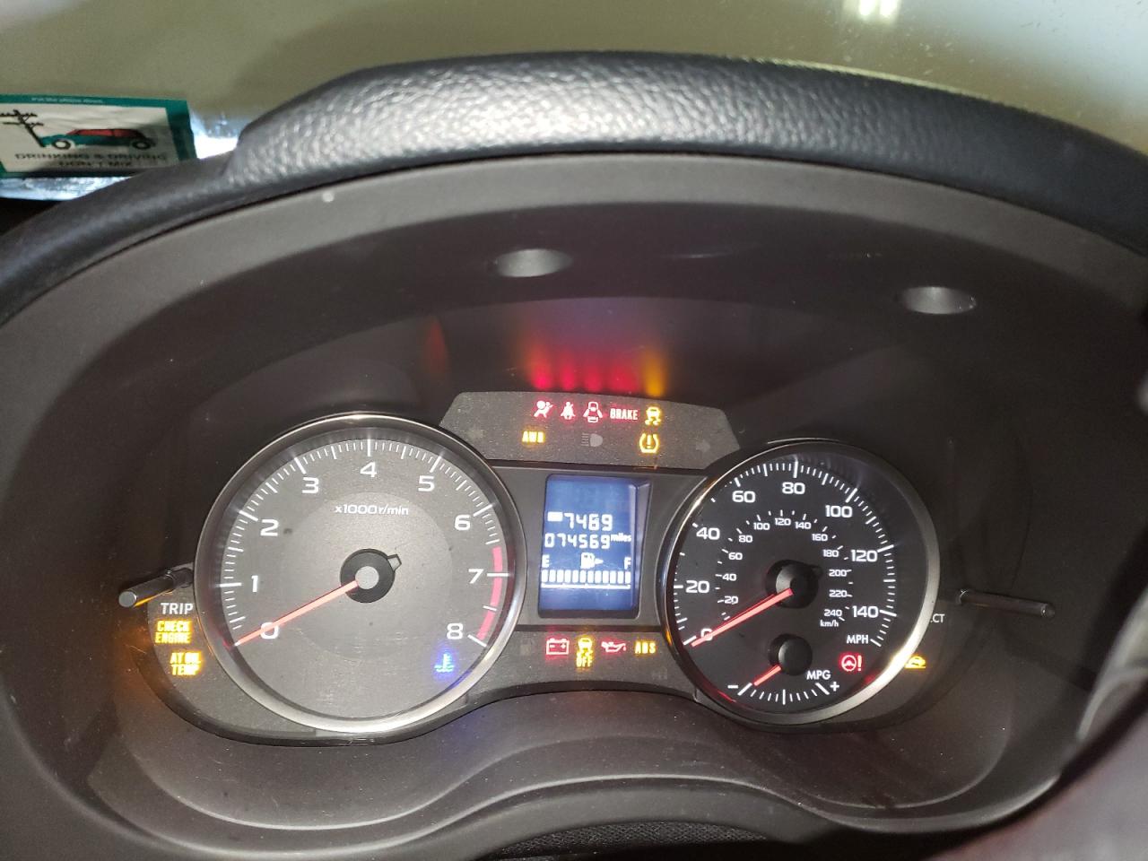 JF2GPACC1F8241034 2015 Subaru Xv Crosstrek 2.0 Premium