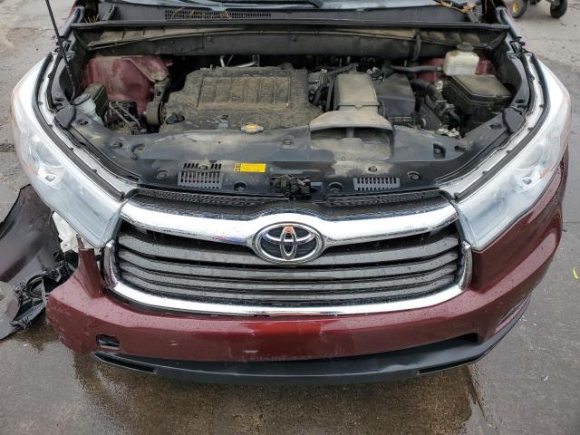 VIN 5TDJKRFH4FS124407 2015 Toyota Highlander, Xle no.12