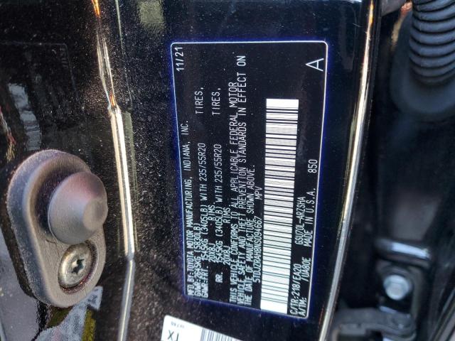 VIN 5TDJZRAH8NS094667 2022 Toyota Highlander, Xse no.13