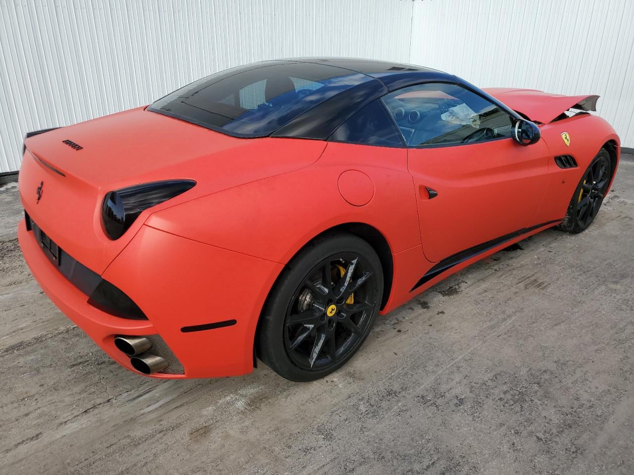 2013 Ferrari California vin: ZFF65TJA2D0195305